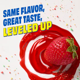 Pop-Tarts Protein Slammin' Strawberry microwaved for a fast protein snack.