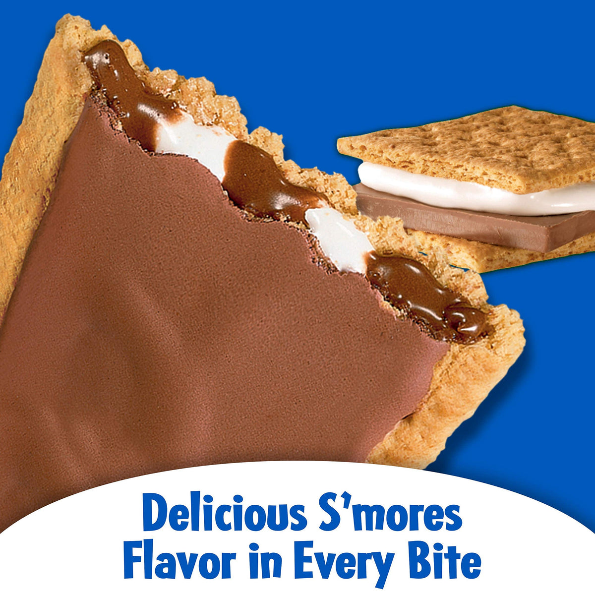 Pop-Tarts S'mores filling shown for a chocolate-marshmallow treat.
