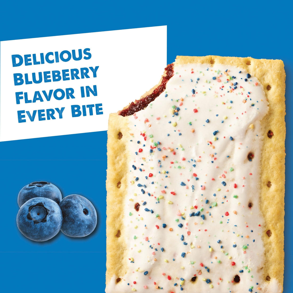 Pop-Tarts toaster-ready pastries warming up for a quick breakfast.