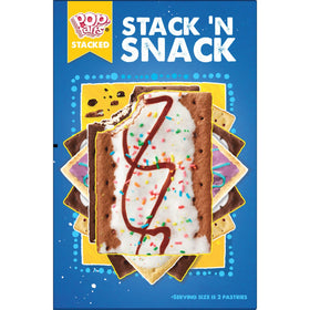 Pop-Tarts Unfrosted Blueberry case contains 96 pastries and 48 packs for freshness.