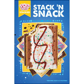 Pop-Tarts Unfrosted Strawberry microwaved or toasted for flexible heating options.