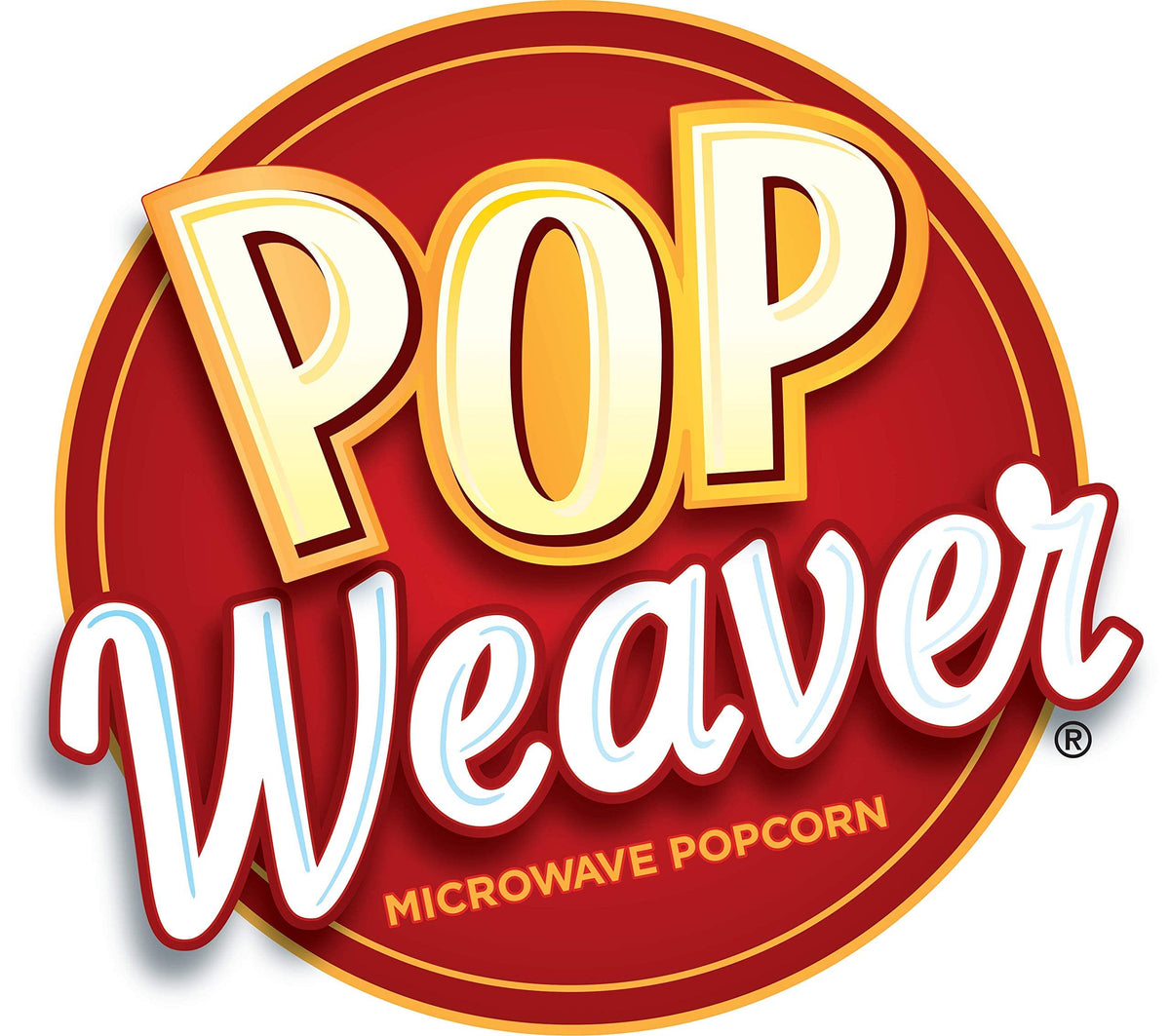 Pop Weaver Butter Popcorn 22-bag box packaging and display