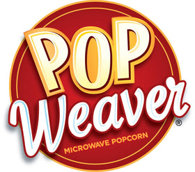 Pop Weaver Butter Popcorn 22-bag box packaging and display