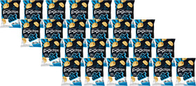 Popchips Sea Salt bag reveals light, crispy chips with bold flavor for on-the-go snacking.