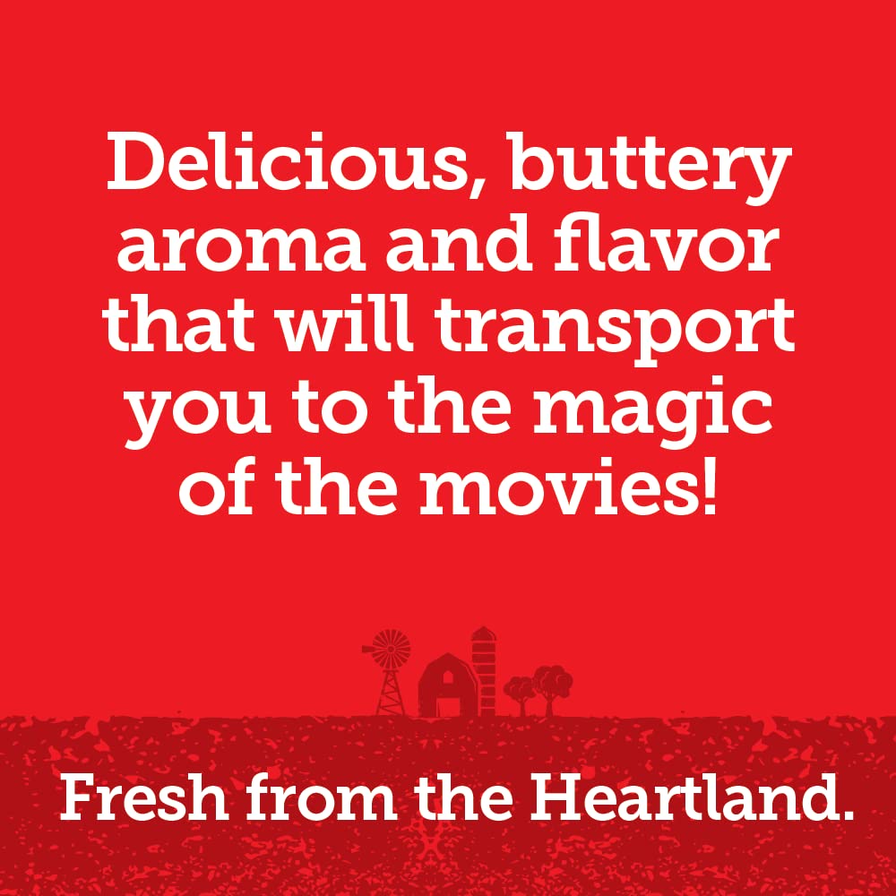 Heartland USA origin ensures fresh, American-made popcorn from Popcorn Indiana.