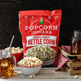 Popcorn Indiana kettle corn in a bowl for quick, shareable snack
