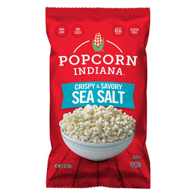 Popcorn Indiana Sea Salt Popcorn six-pack ready-to-enjoy snack.