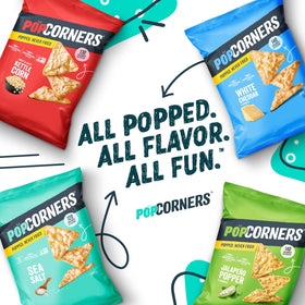 Lifestyle shot showing on-the-go office snack idea.
