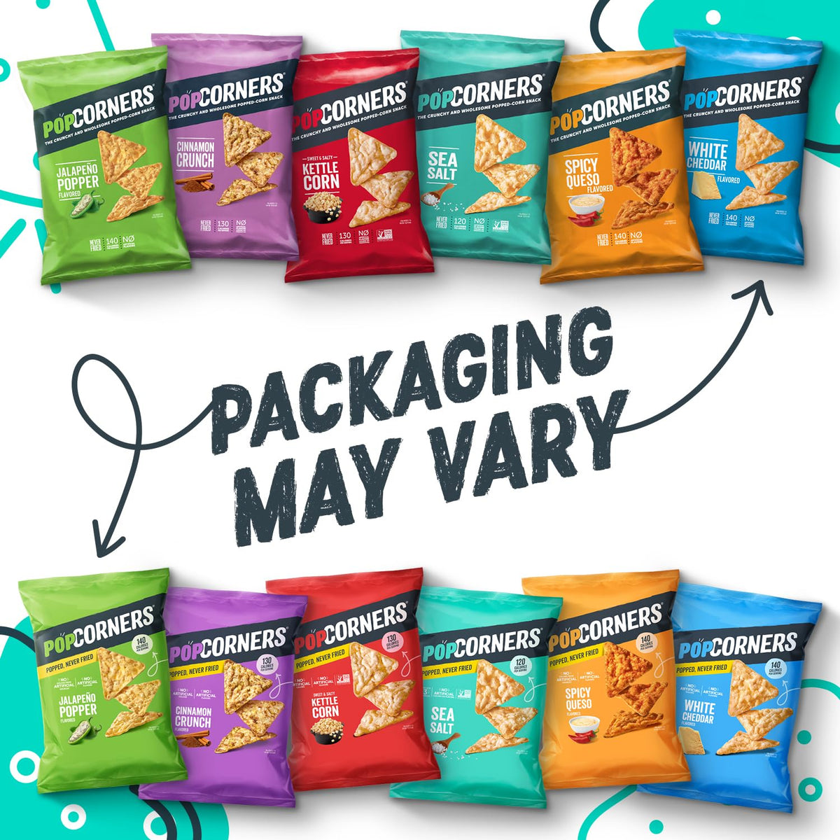 PopCorners Core 3 White Cheddar pack—bold flavor and simple ingredients.