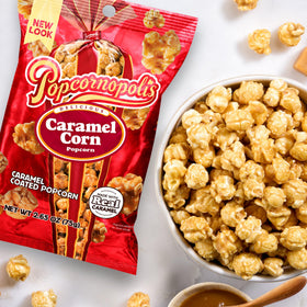 Popcornopolis non-GMO American-grown corn delivers premium flavor.
