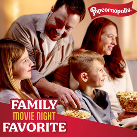 Popcornopolis zebra popcorn cone blends chocolate and caramel for fun