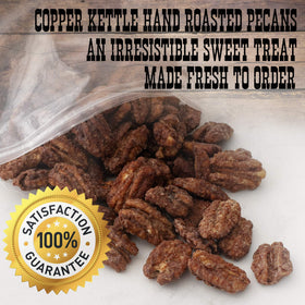 Pop'N Popcorn pecans on salad add texture and sweet warmth.