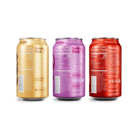 POPPI Classics Variety Pack can on display, ideal for everyday refreshment or a mixer.