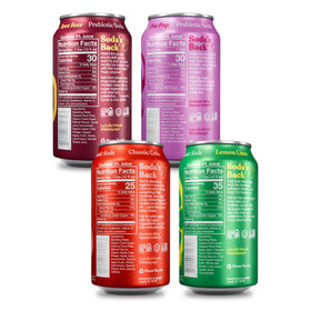 Poppi Classics variety-pack cans display vibrant flavors for versatile everyday refreshment