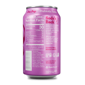 Poppi Doc Pop can close-up—bold flavor with 5 g sugar per can for a lighter indulgence