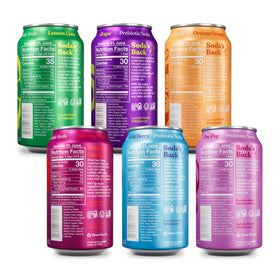 Poppi Grape can presents bold flavor ideal for a sparkling, gut-friendly treat.