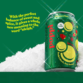 Pouring Poppi Ginger Fizz into a glass with lively bubbles and aroma