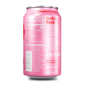 Poppi Raspberry Rose can for on-the-go flavor with low sugar