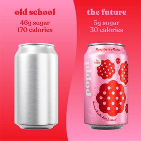 Poppi variety pack 12 cans, convenient multi-flavor option for daily refreshment.