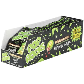 Pop Rocks Watermelon 24-count box, convenient case for sharing.