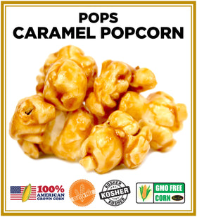 Pops Corn gift-set caramel popcorn presentation ready for celebrations and sharing
