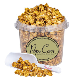 Pops Corn gourmet caramel popcorn 1.5lb bag with rich caramel coating for indulgent snacking