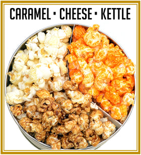 Pops Corn kettle corn closeup shows a crisp, lightly sweet snack