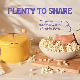 POPSMITH batch of kettle corn in a sharing-ready bowl.