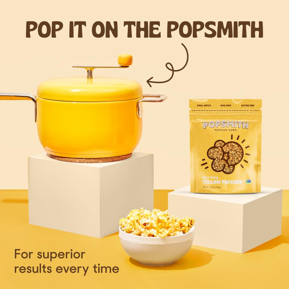 PopSmith farm-to-table kernels sourced from Missouri and Iowa farms.