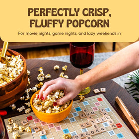 PopSmith founders Tal and Dave celebrate quality and flavor in popcorn.