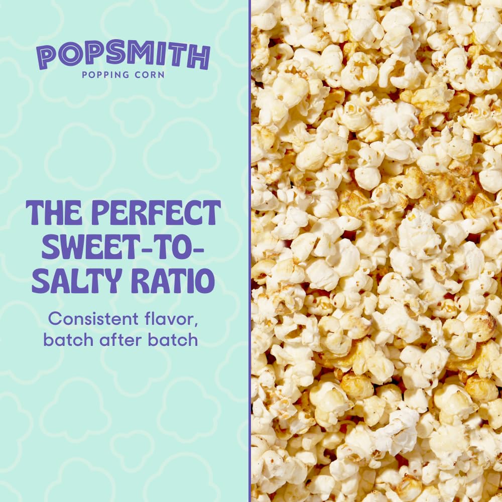 POPSMITH seasoning-mix being stirred to customize sweetness and salt.