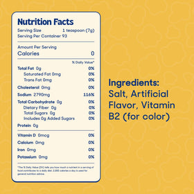 POPSMITH ultrafine butter salt evenly coats kernels for consistent flavor.