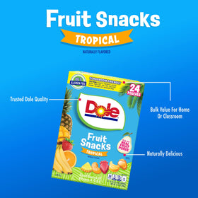 POPUPS! LOLLIPOP Dole Snacks classroom-friendly packaging supports group snacking.