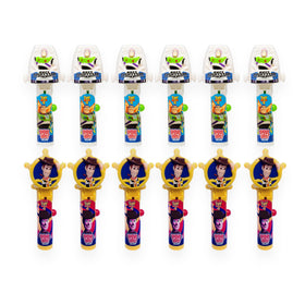 Pop Ups! Lollipop Woody holder featuring Woody, perfect party favor and collectible candy dispenser.