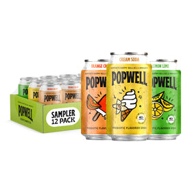 Popwell Orange Cream can, bright flavor for a refreshing break at work
