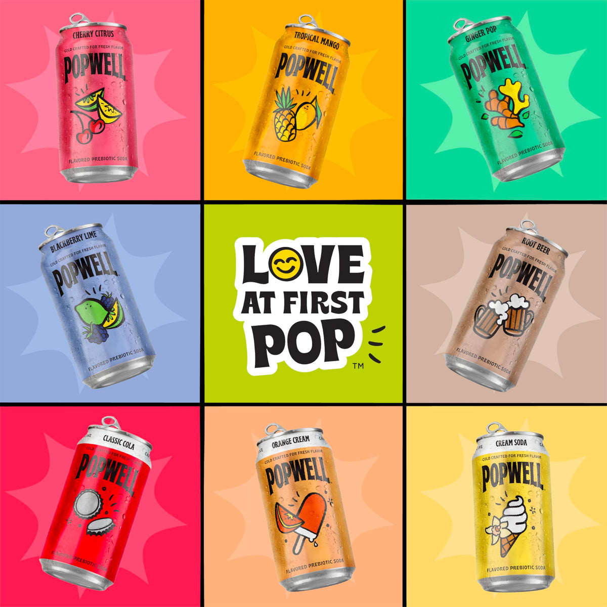 Pour into a chilled glass; Popwell Ginger Pop delivers a vibrant, refreshing sip.