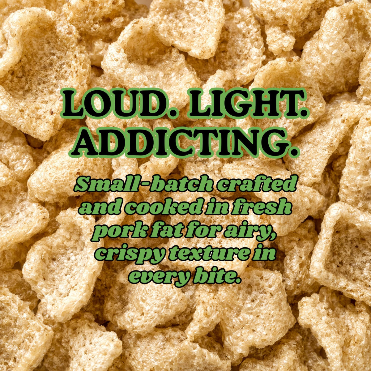 Pork King Good dill pickle pork rinds serving bowl, ideal for gatherings.