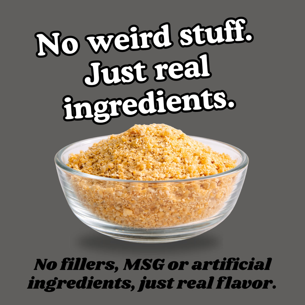 Pork King Good low-carb snack idea with pork rind crumbs.
