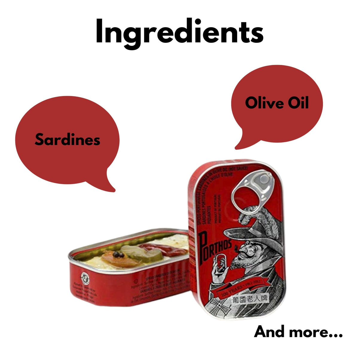 Porthos sardines from Matosinhos, Portugal, canned heritage