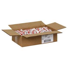 Portion Pack Taco Sauce packaging close-up highlights the 200-pack convenience.