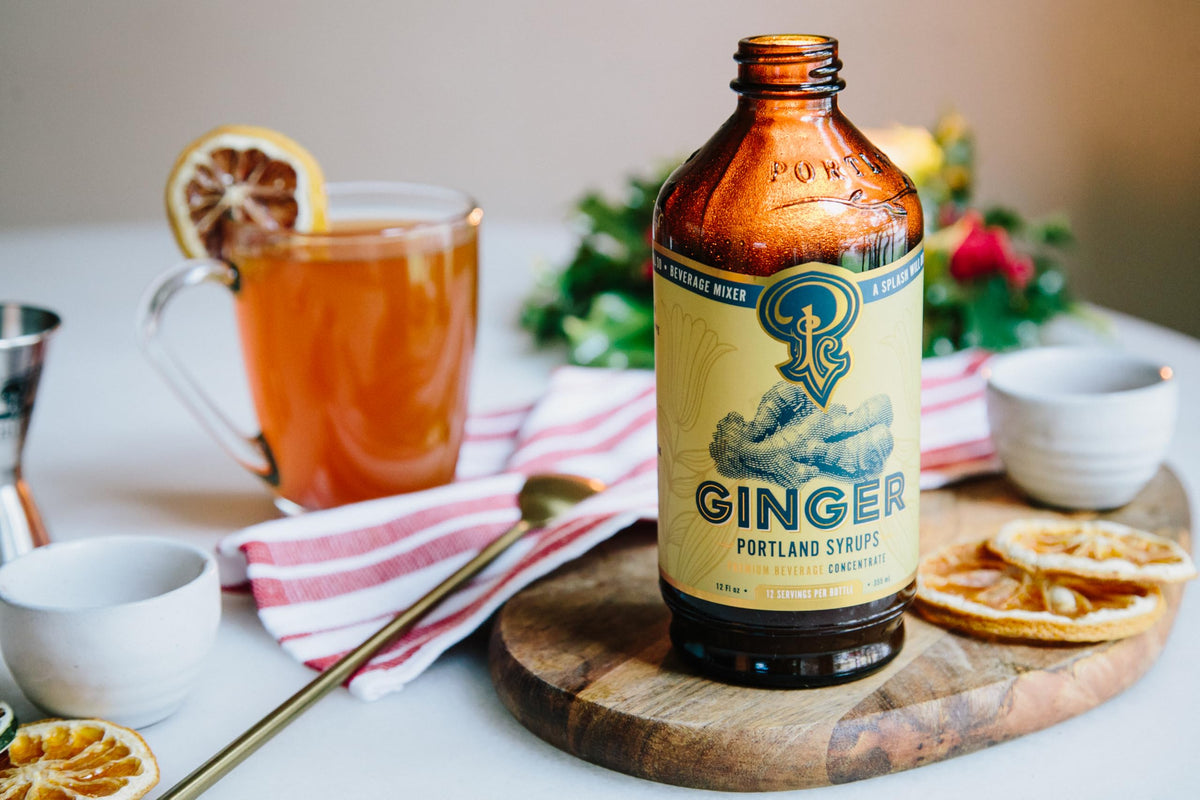 Portland Syrups Ginger Syrup pack of 2 ready for value and use.