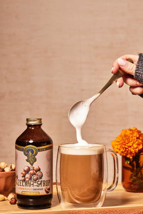 Portland Syrups Hazelnut Syrup cold brew twist adding depth without bitterness.