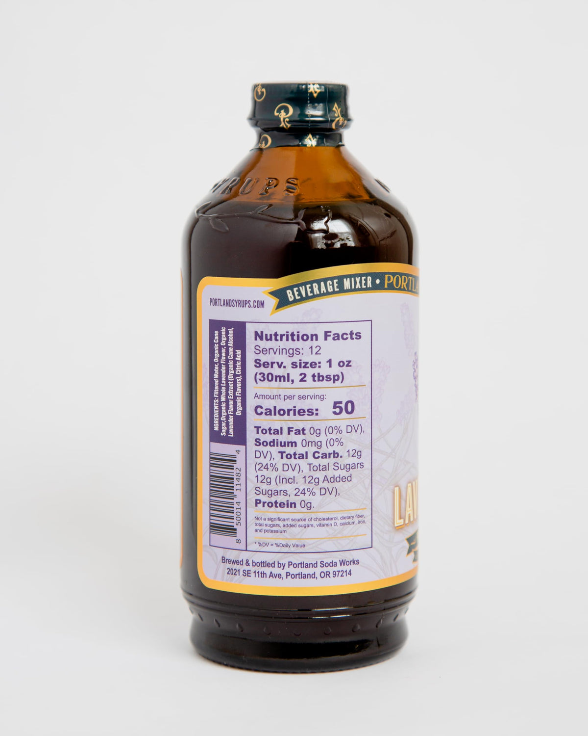 Portland Syrups lavender syrup baked goods close-up showing culinary flexibility