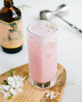 Portland Syrups Passion Fruit Citrus mocktail scene demonstrates versatile use.