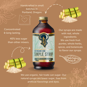 Portland Syrups cocktail-stir demonstrates versatile use in cocktails and mocktails.