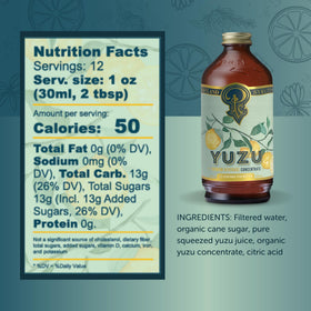 Portland Syrups Yuzu syrup baking shot hints citrus glaze ideas.