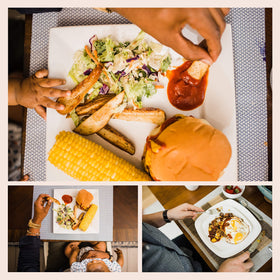 Portlandia Foods ketchup tomato close-up highlighting fresh flavors and no artificial ingredients