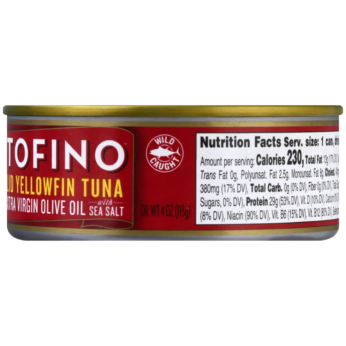 Omega-3 rich Portofino tuna provides natural protein source