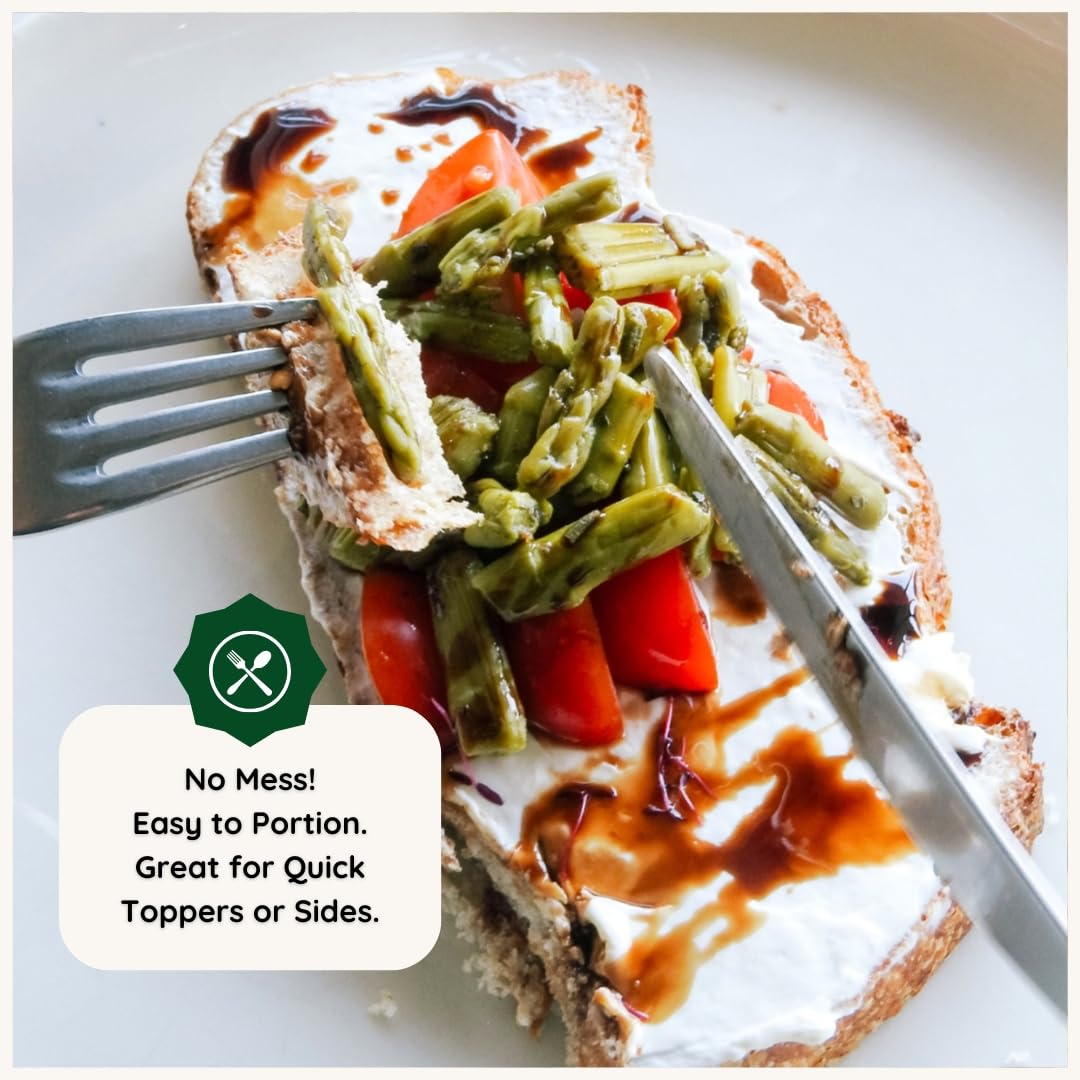 POSHI gourmet healthy vegetables in a convenient pack for travel.