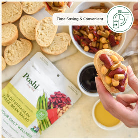 POSHI compact pack fits lunchboxes for quick, healthy options